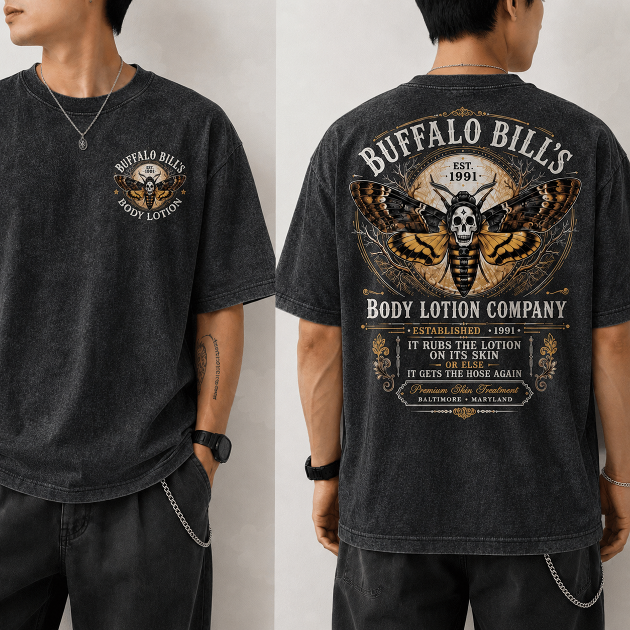Buffalo Bill Body Lotion Company Washed Shirt