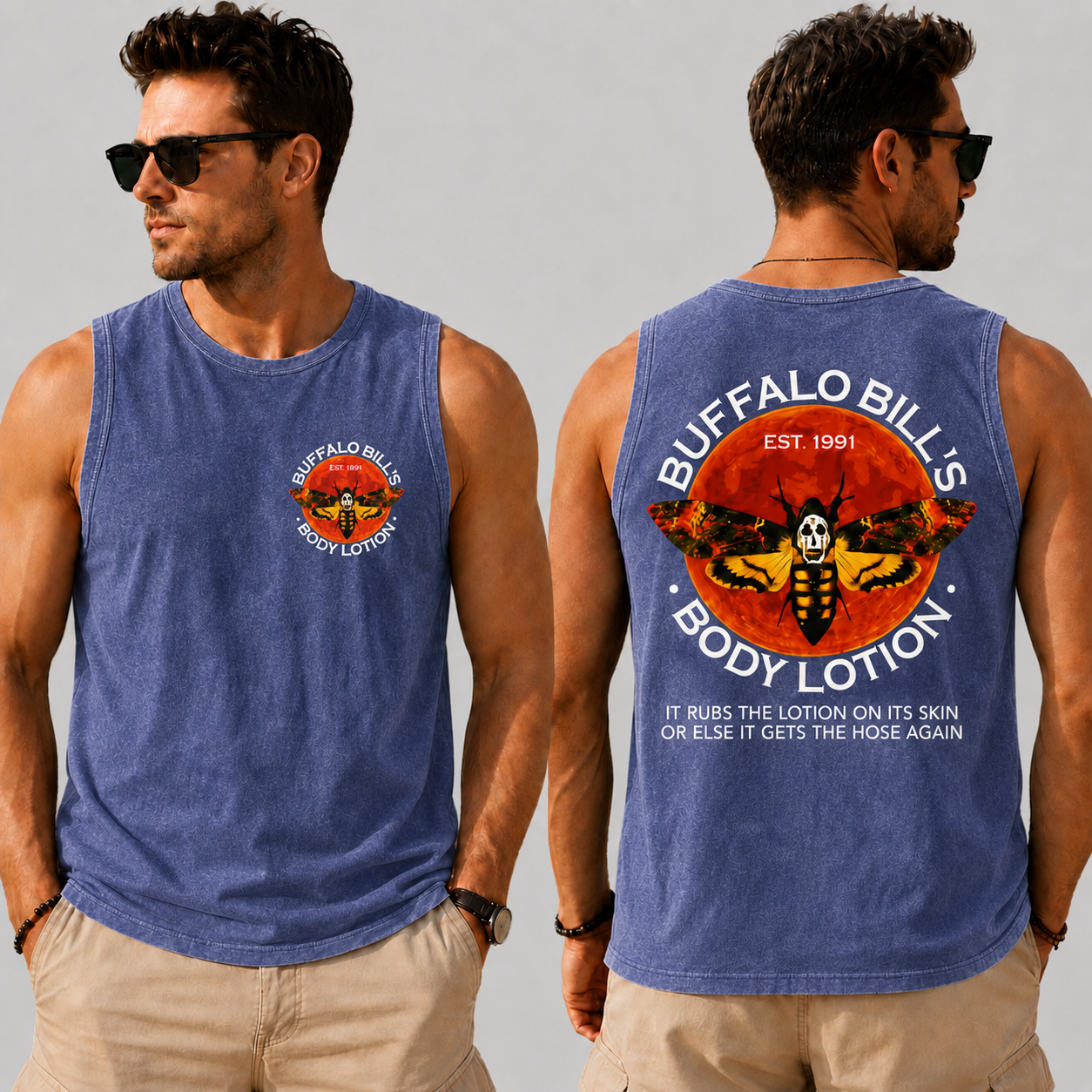 Silence of the lambs Halloween Tank Top