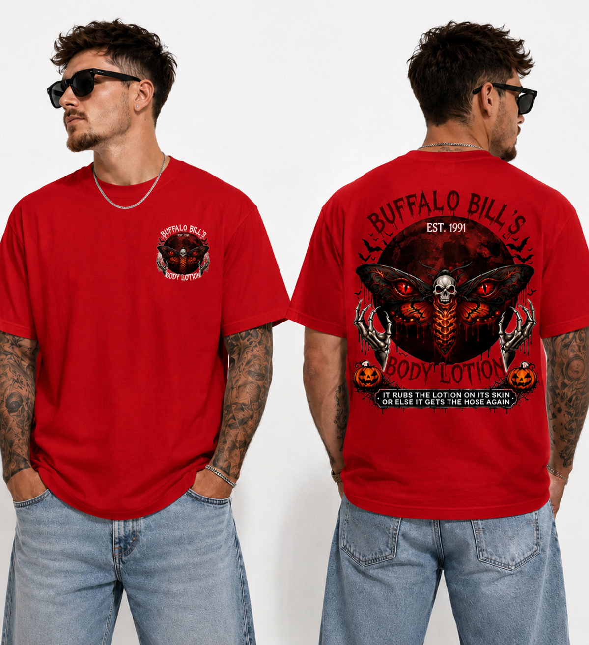 Buffalo Bill's Body Lotion Horror Halloween Shirt