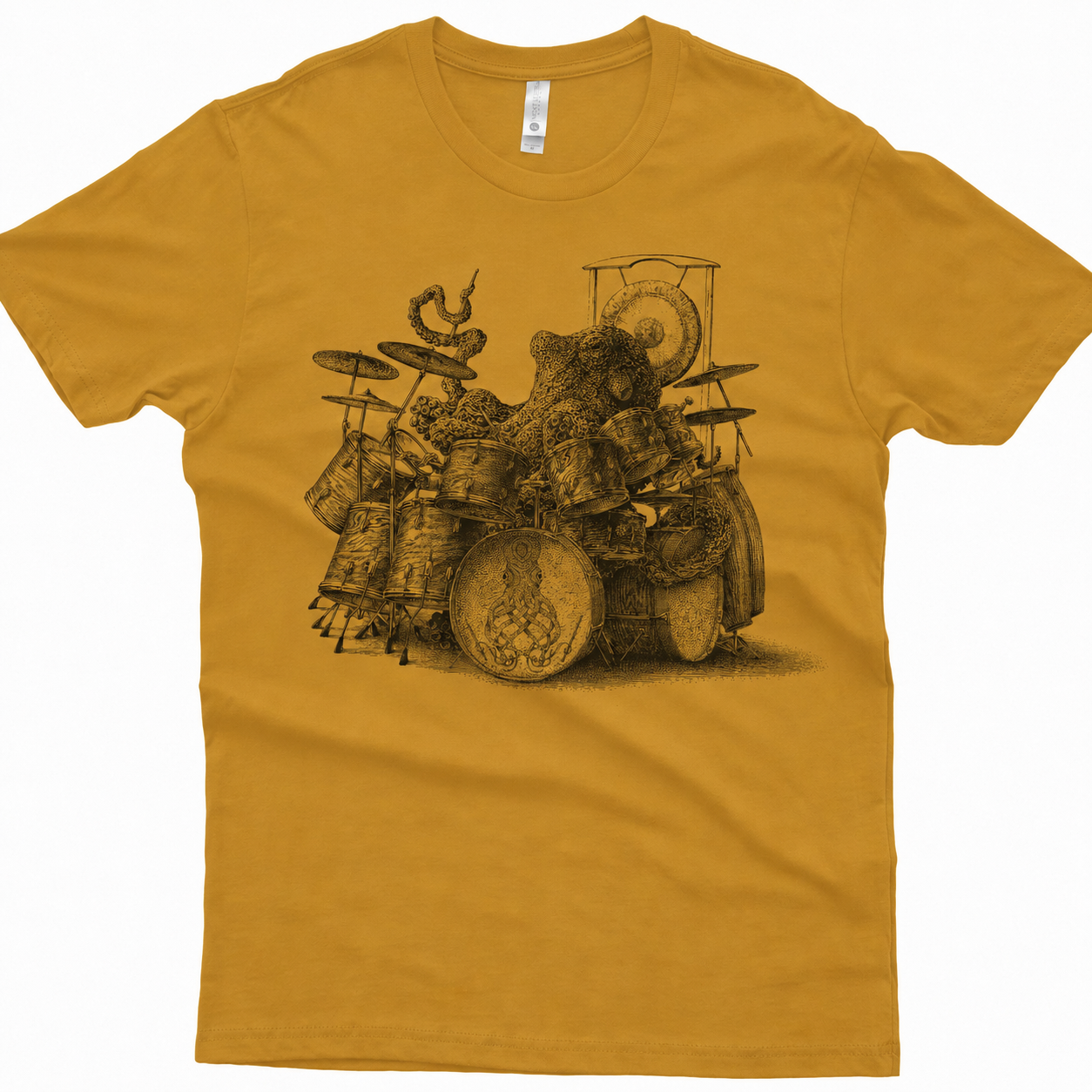 Octopus Playing Drums Shirt