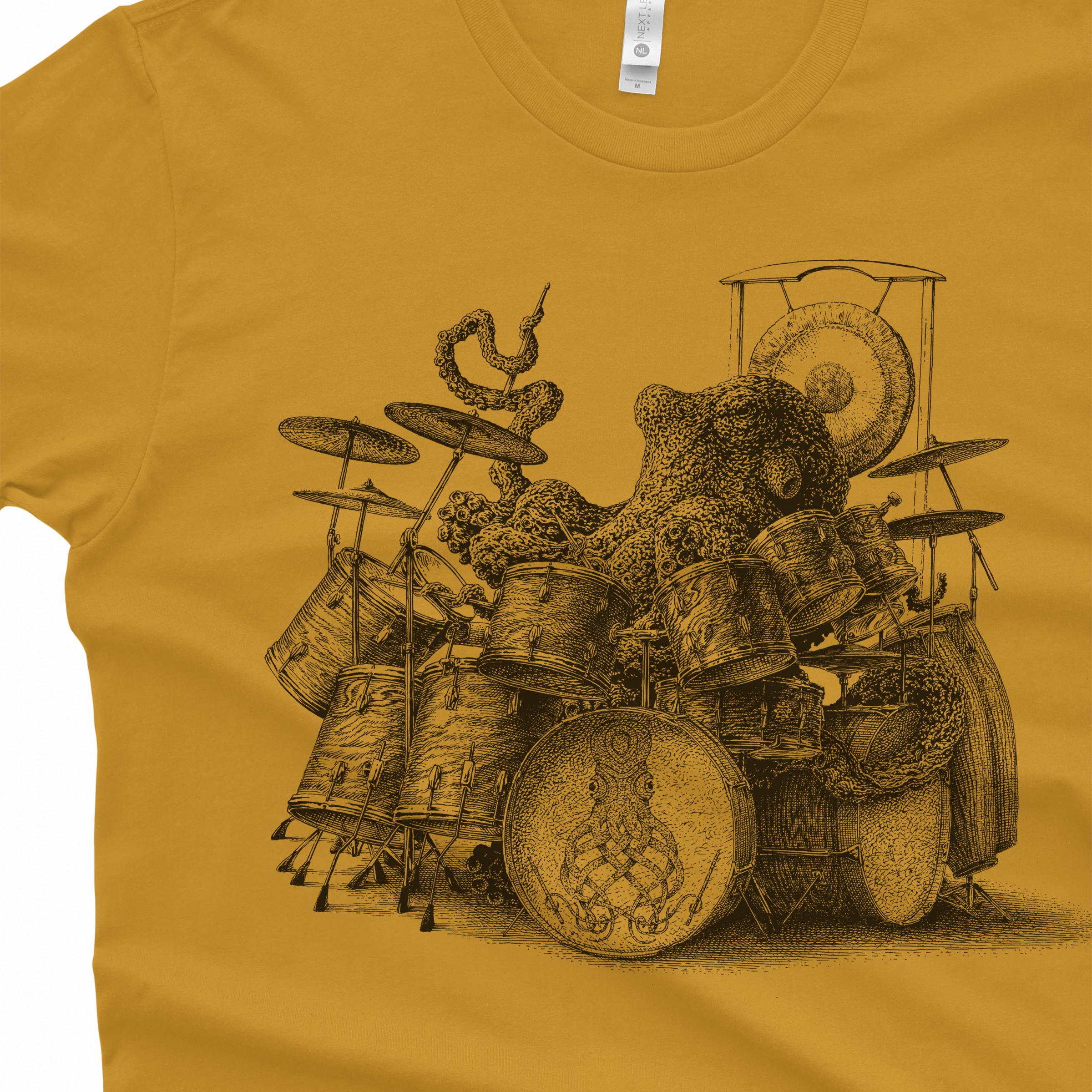 Octopus Playing Drums Shirt