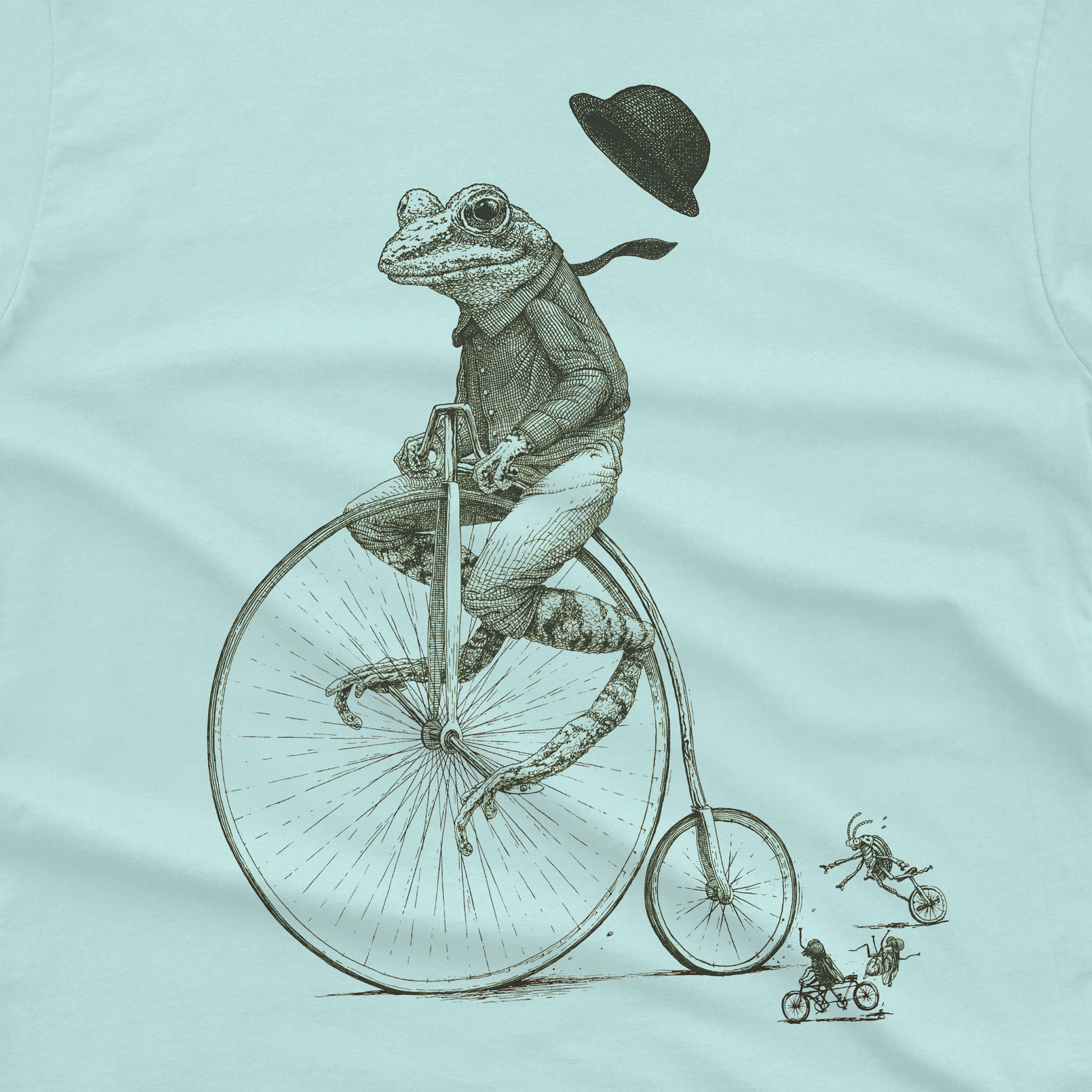 Frog on Bike T-shirt