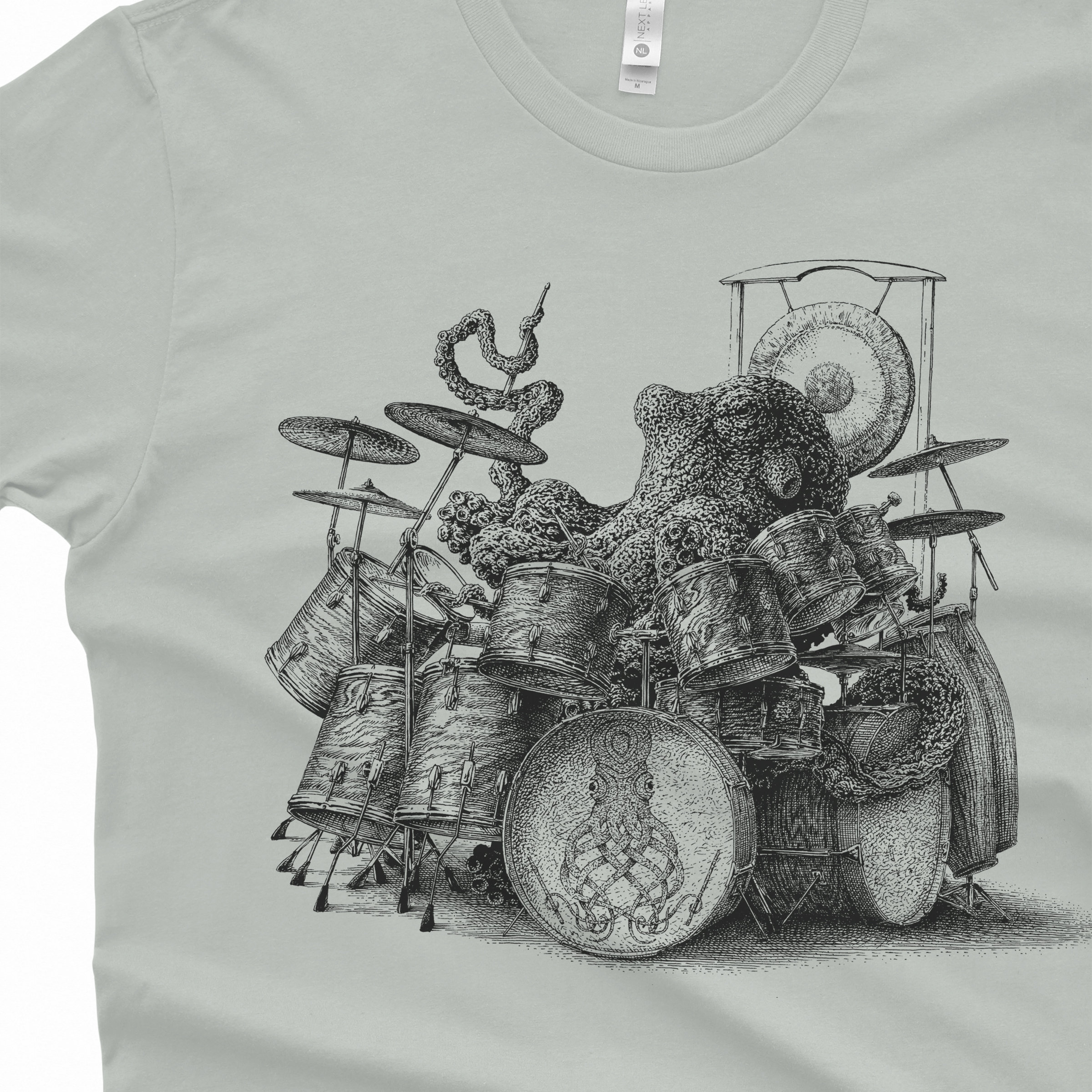 Octopus Playing Drums Shirt