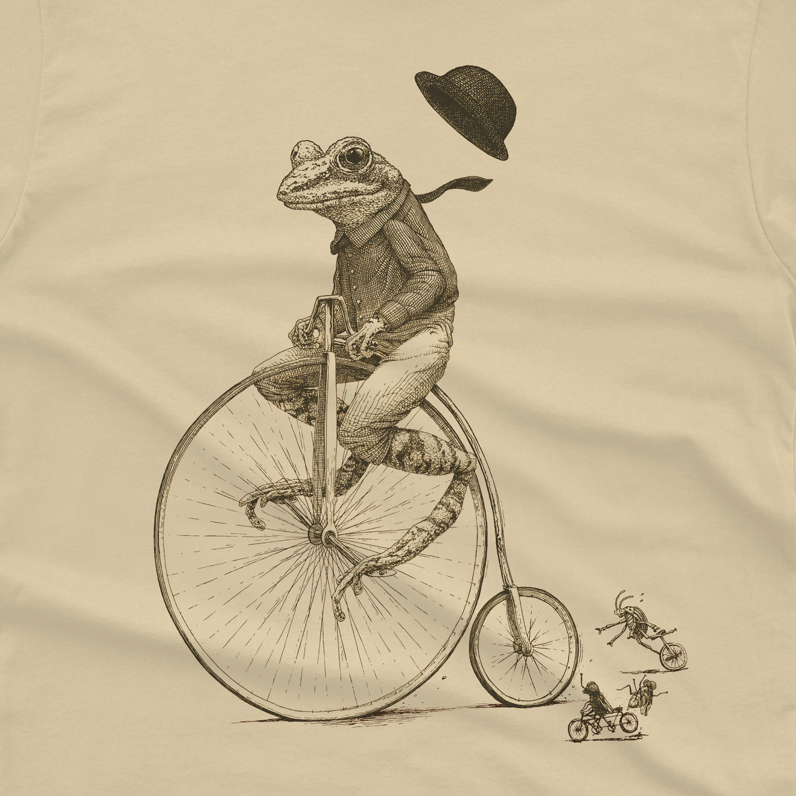 Frog on Bike T-shirt