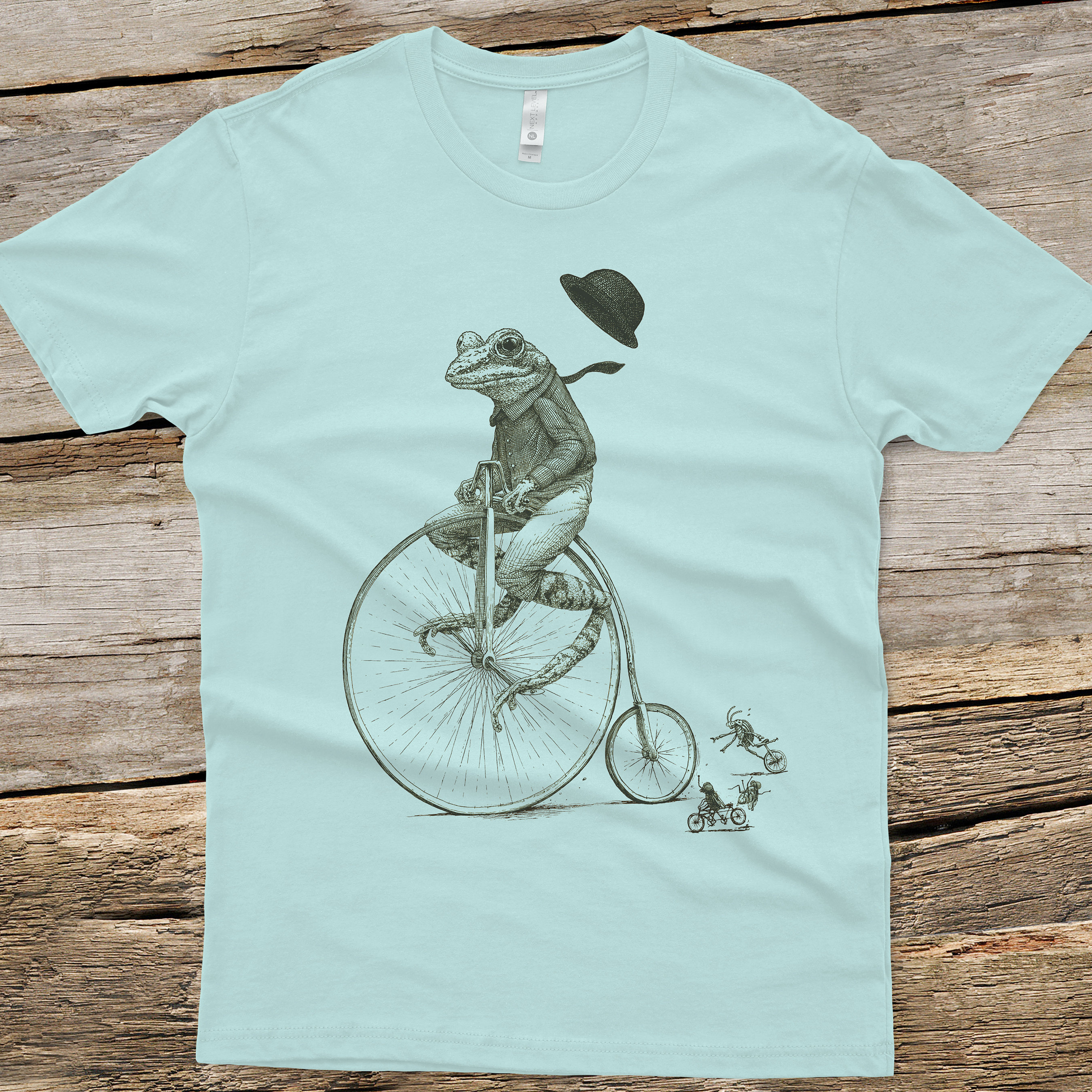 Frog on Bike T-shirt