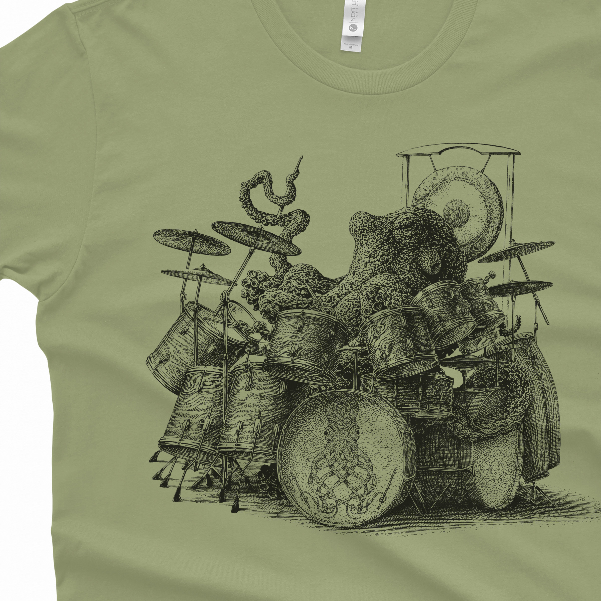 Octopus Playing Drums Shirt