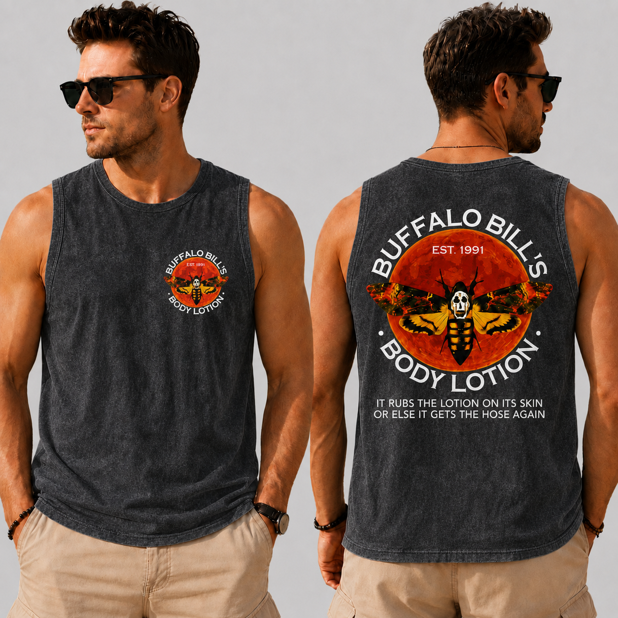 Silence of the lambs Halloween Tank Top
