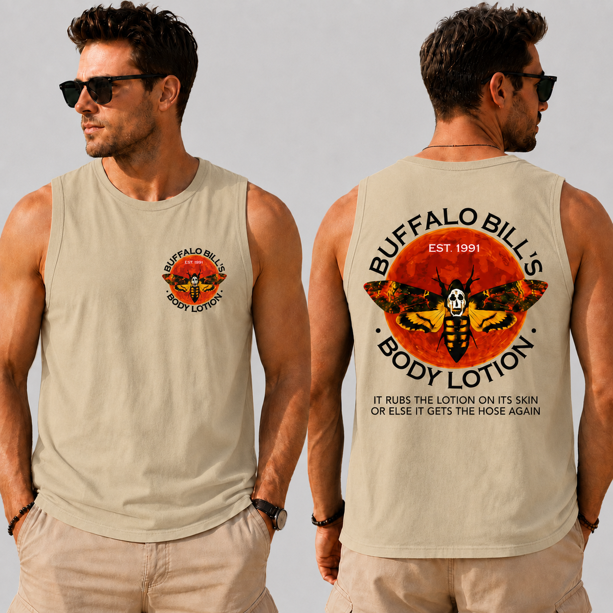 Silence of the lambs Halloween Tank Top