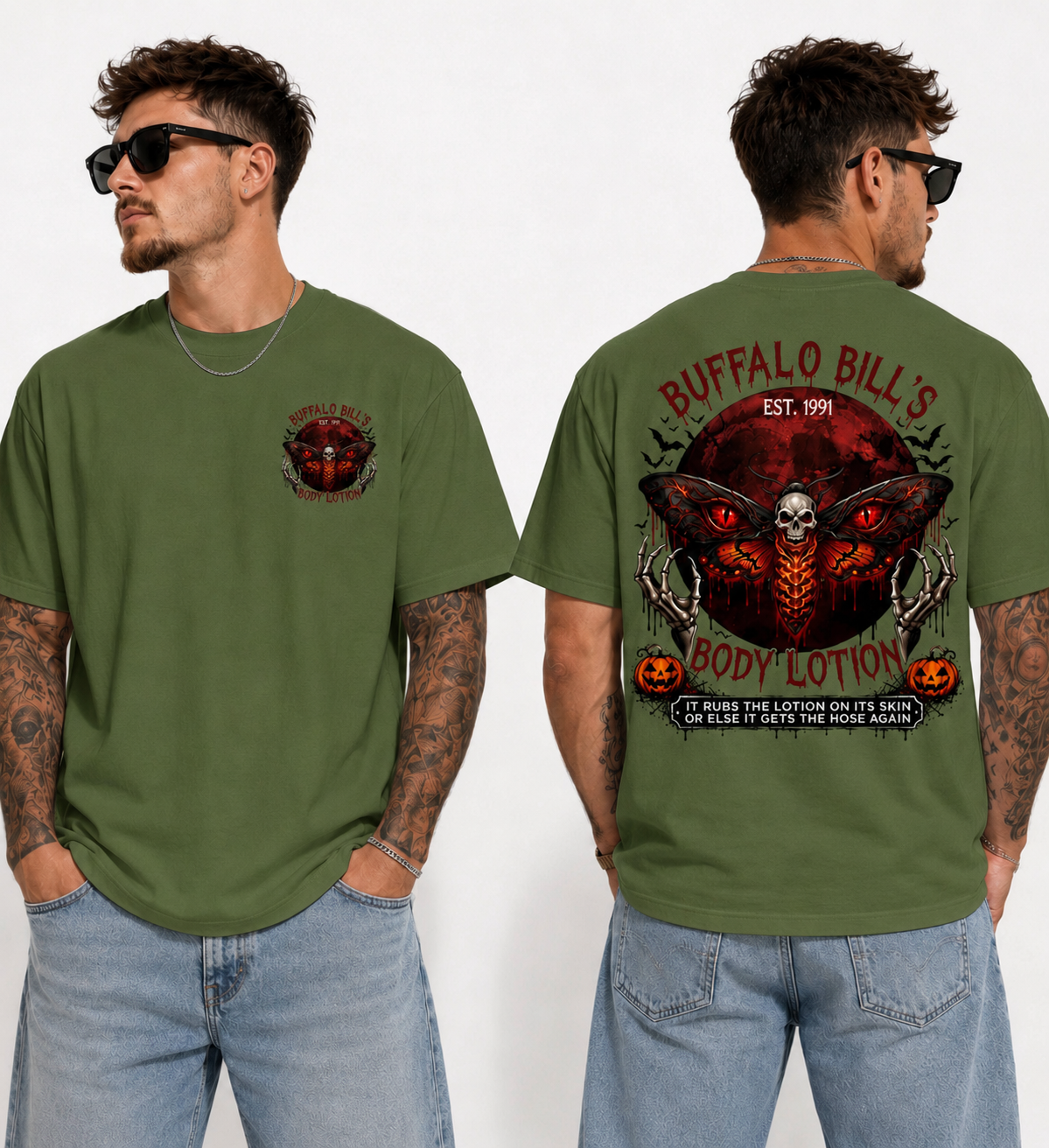 Buffalo Bill's Body Lotion Horror Halloween Shirt