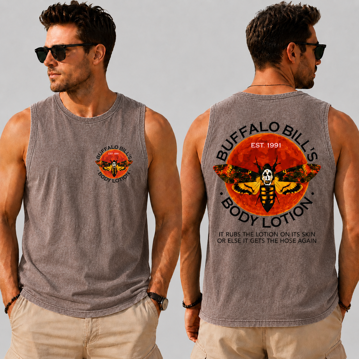 Silence of the lambs Halloween Tank Top