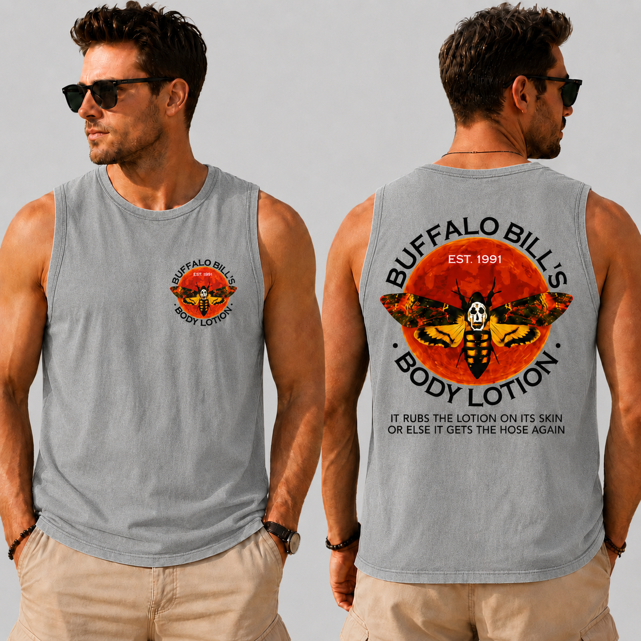 Silence of the lambs Halloween Tank Top