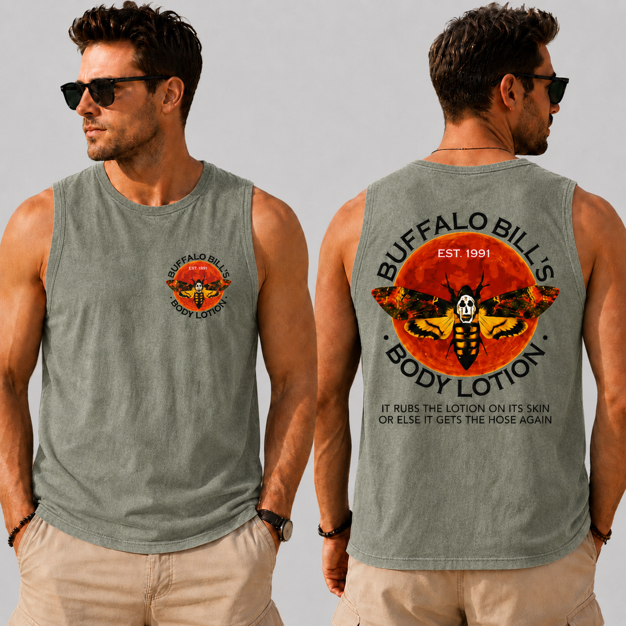 Silence of the lambs Halloween Tank Top