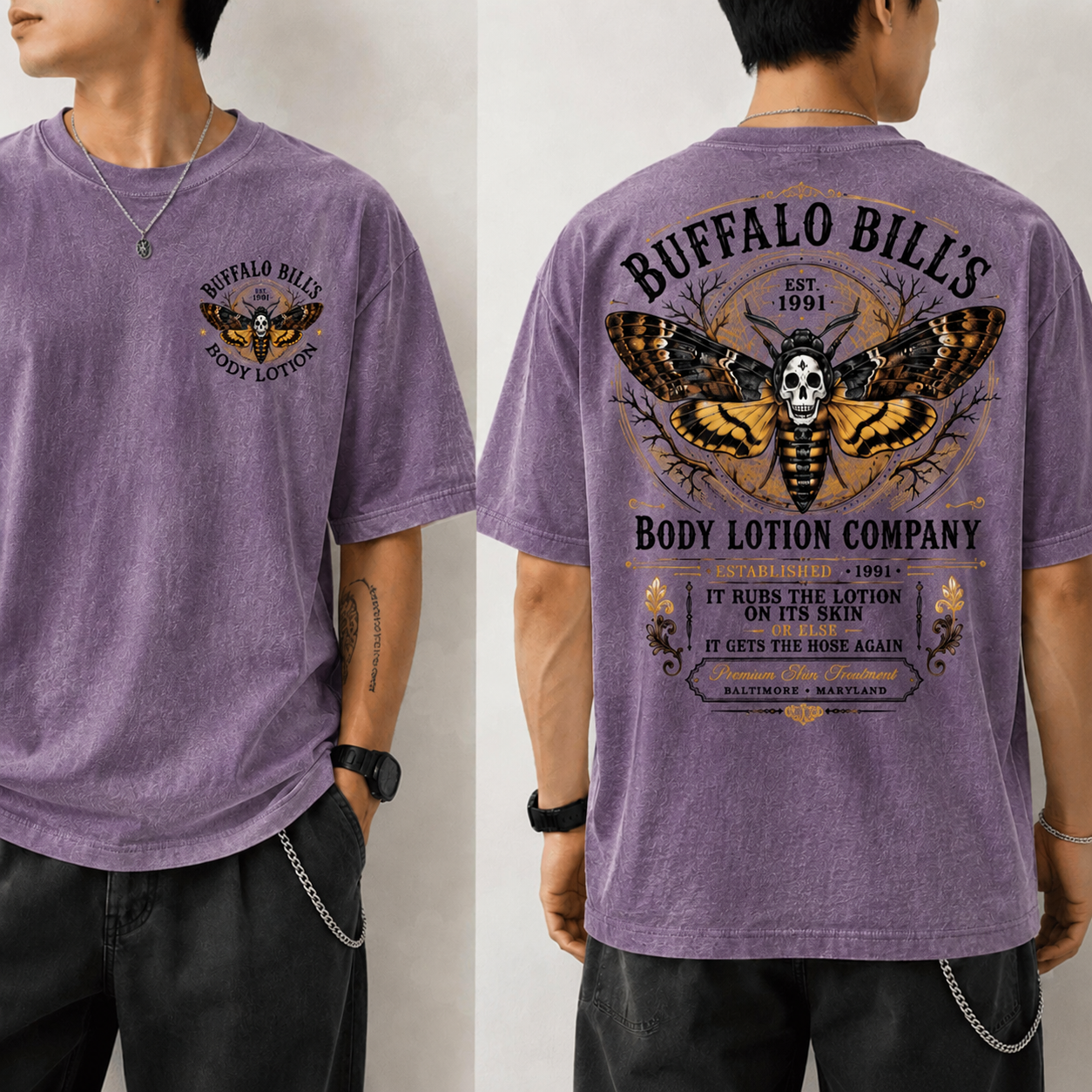 Buffalo Bill Body Lotion Company Washed Shirt
