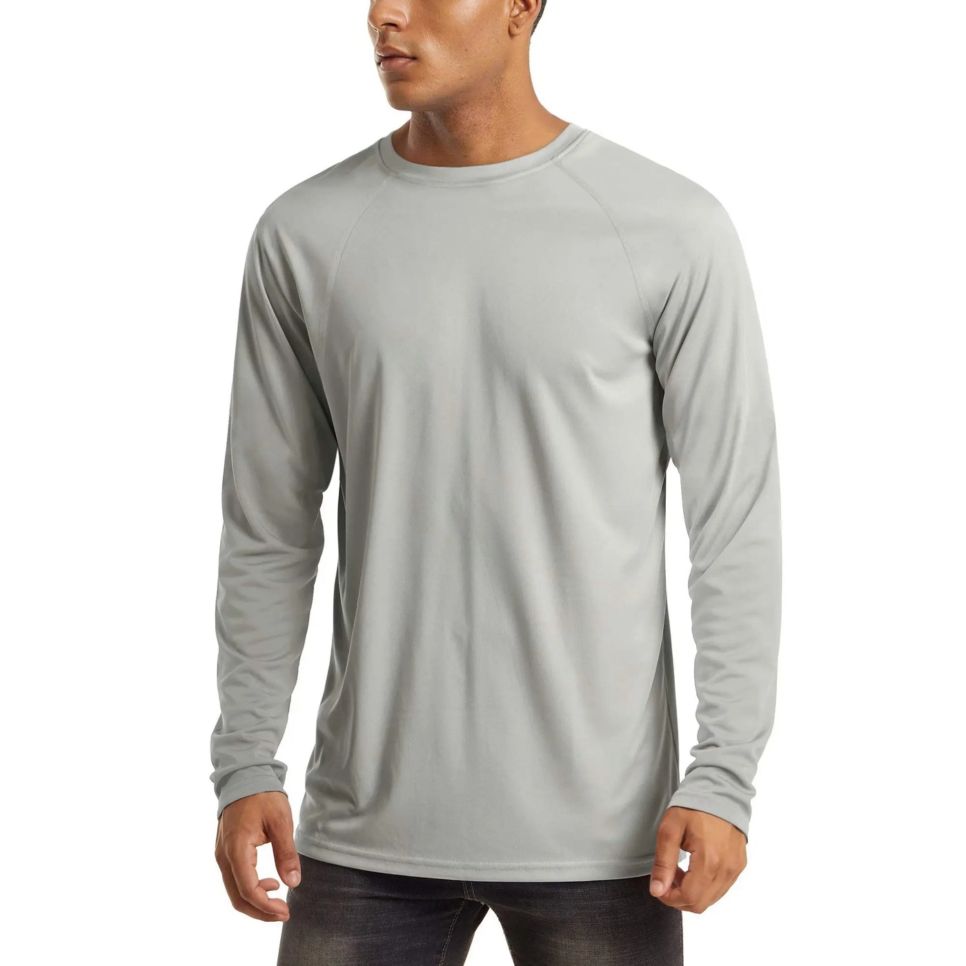 Men's UPF 50+ Quick-Dry Long Sleeve Sun Shirt