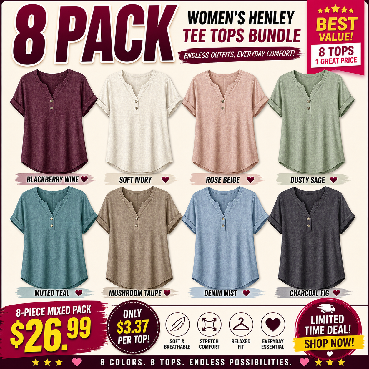 Mixed 8-Pack bundle promo