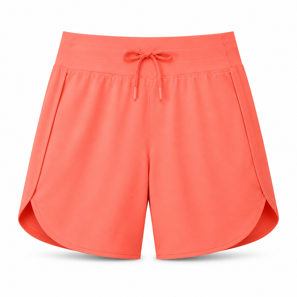 Coral women's 7-inch high-waist quick-dry running shorts