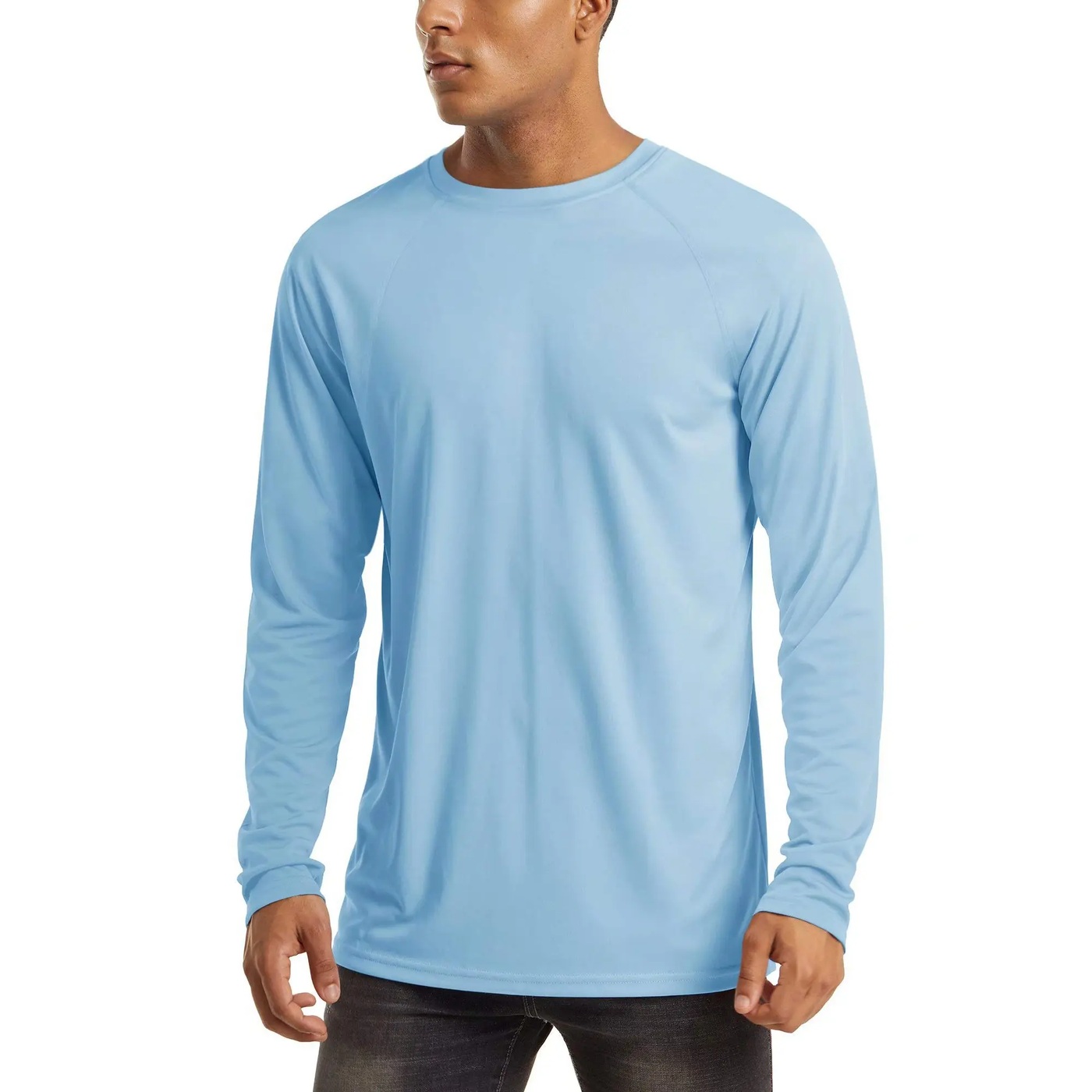 Men's UPF 50+ Quick-Dry Long Sleeve Sun Shirt
