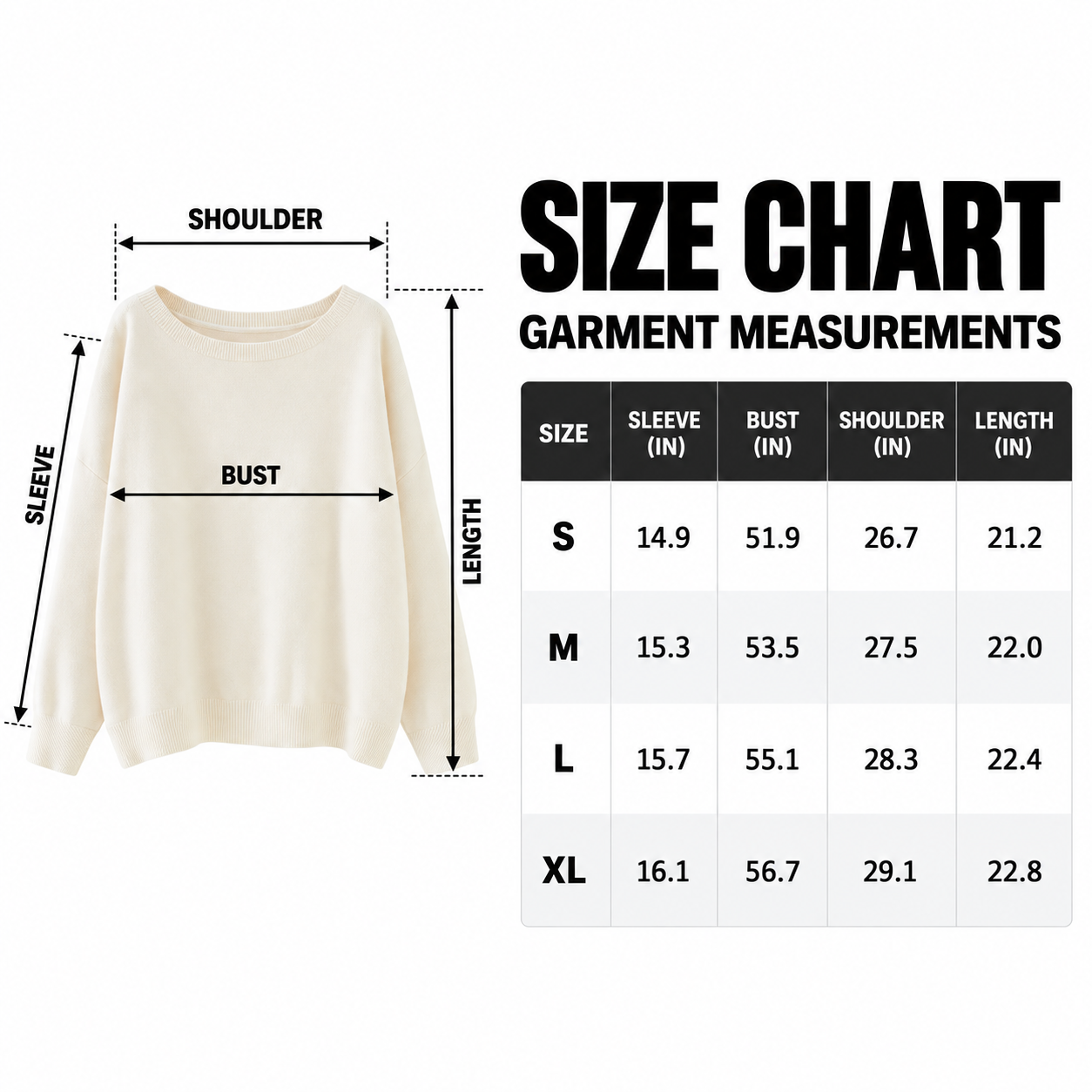 GZUSK Women's Relaxed Scoop Neck Sweater Multipack