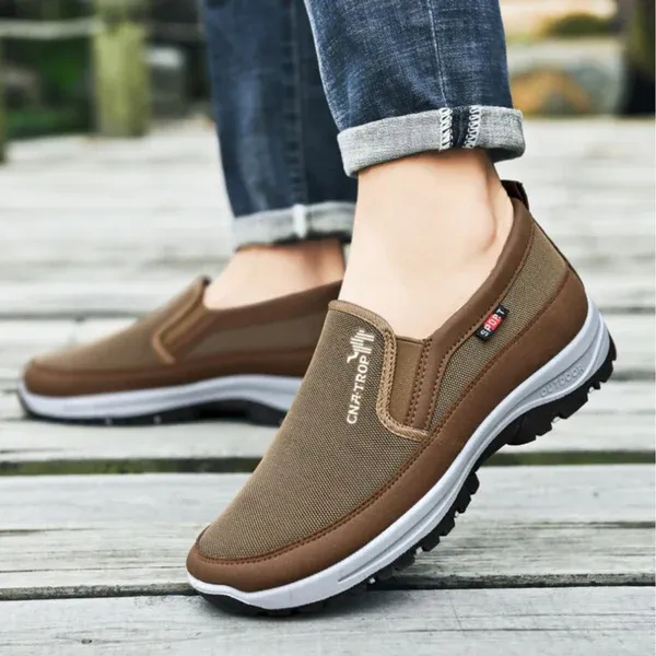 🔥LAST DAY 60% OFF🔥Men's Arch Support & Breathable and Light & Non-Slip Shoes - Proven Plantar Fasciitis, Foot and Heel Pain Relief.