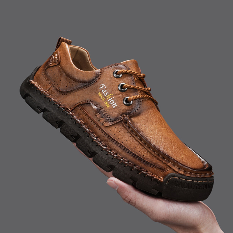 🔥Hot Sale🎉Men's premium handmade leather loafers with arch support