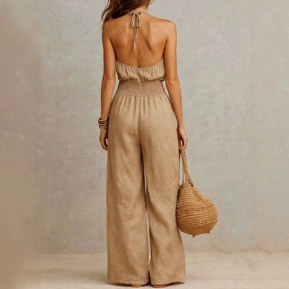 Bianca Flowing Wide Leg Jumpsuit