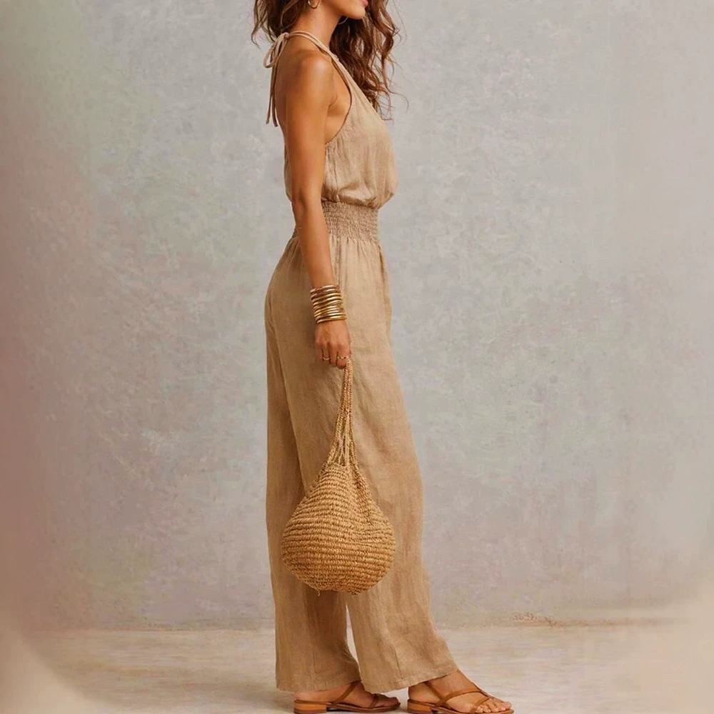 Bianca Flowing Wide Leg Jumpsuit