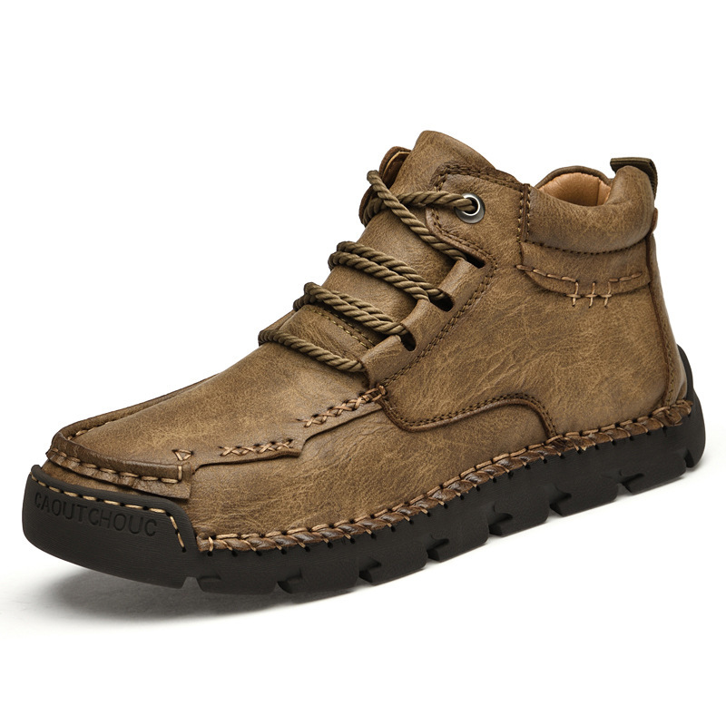 ⏰Limited Time Sale 70% OFF-Men's new handmade genuine leather orthopedic shoes with arch support