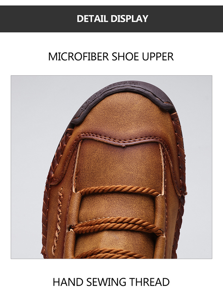 ⏰Last Day! 60% OFF 🔥Men's Handmade Genuine Leather Orthopedic Outdoor Loafers