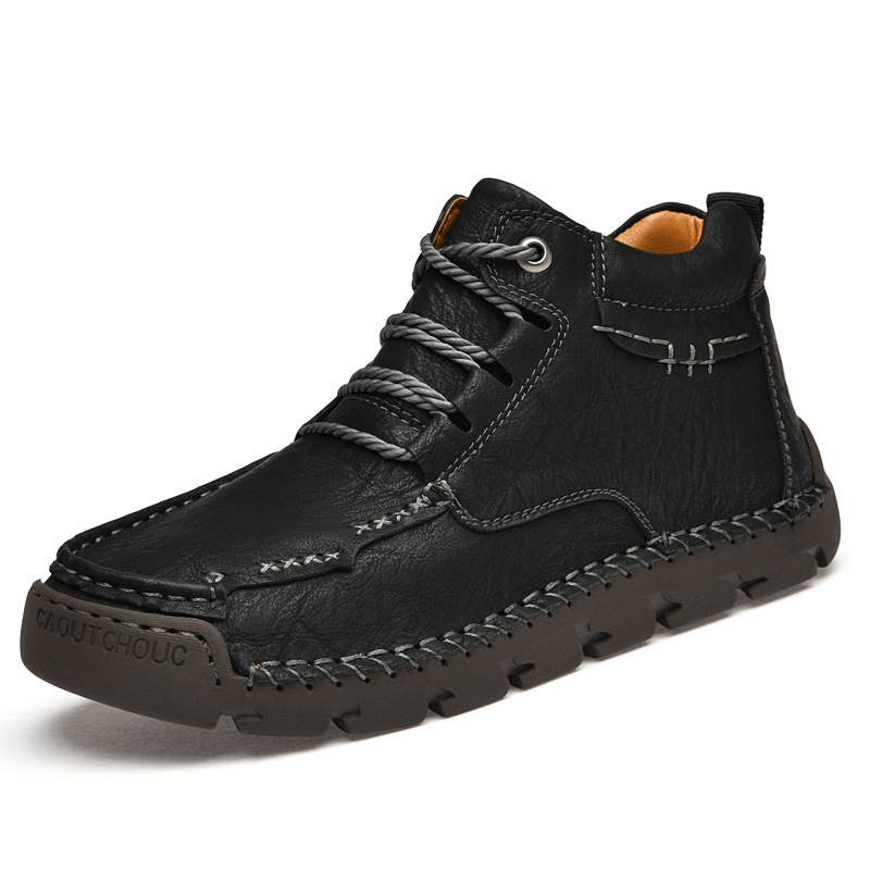 ⏰Limited Time Sale 70% OFF-Men's new handmade genuine leather orthopedic shoes with arch support