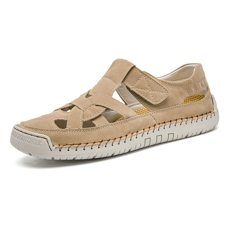 2026 New Roman-Style Flat Woven Beach Sandals – Soft-Soled, Lightweight, and Non-Slip