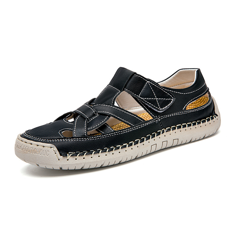 2026 New Roman-Style Flat Woven Beach Sandals – Soft-Soled, Lightweight, and Non-Slip