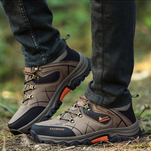 (⏰LAST DAY-49% OFF🛒)Men's Outdoor Hiking Shoes – Waterproof, Non-Slip, Puncture-Proof & Smash-Proof with Arch Support & Wide Toe – Perfect for Daily Wear & Outdoor Adventures