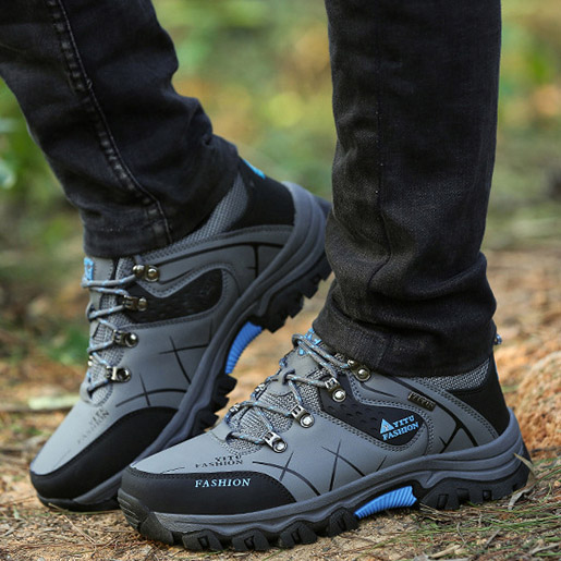 (⏰LAST DAY-49% OFF🛒)Men's Outdoor Hiking Shoes – Waterproof, Non-Slip, Puncture-Proof & Smash-Proof with Arch Support & Wide Toe – Perfect for Daily Wear & Outdoor Adventures