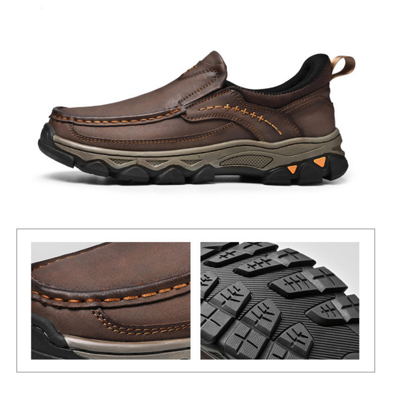 ⏰Last Day! 45% OFF 🔥Warmthof®Men's Orthopedic Genuine Leather Walking Boots