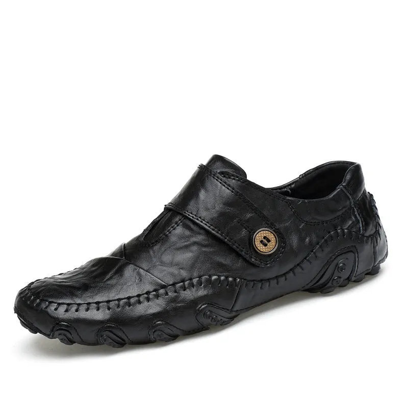 Last day for 50% off 🔥⏱️Christmas Sale⏱️🔥Men's genuine calfskin slip-on loafers