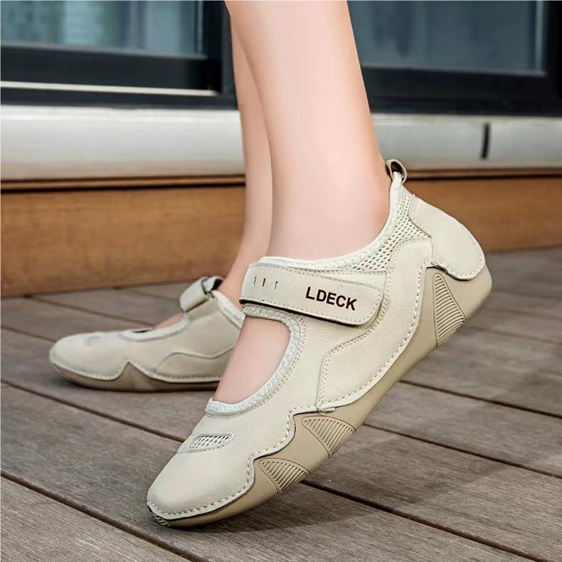 🌸🎉Trendy Must-Have! Only a Few Left!✨🥿💫Women's Daily Comfortable Breathable Lightweight Corrective Slip-On Walking Shoes| Tie Shoeswomans Barefoot Shoes