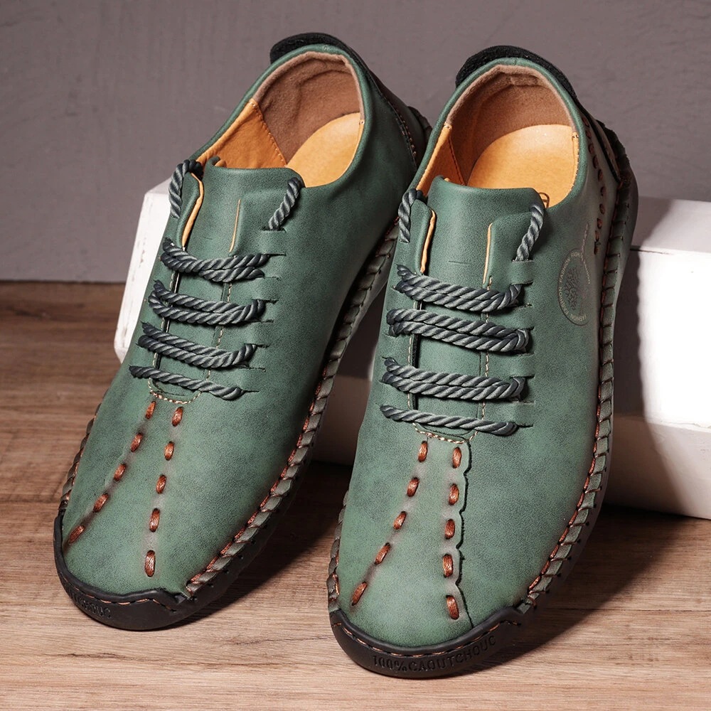 ⏰ Limited-time offer – 70% off! 🎉 Men's handmade casual leather shoes