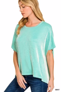 Luxe Escape Short Sleeve Top
