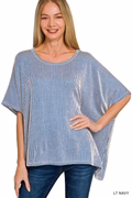 Luxe Escape Short Sleeve Top