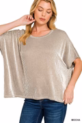 Luxe Escape Short Sleeve Top