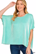 Luxe Escape Short Sleeve Top