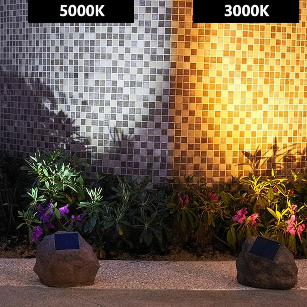 Solar Rock Spot Light – Waterproof LED Landscape Garden Light