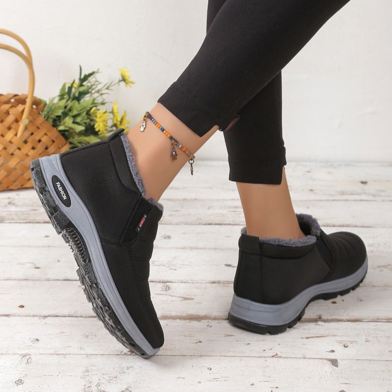 🔥Last Day Promotion 50% OFF🔥 Unisex Warm Sheepskin-Lined Boots , Easy To Wear, Comfortable When Walking