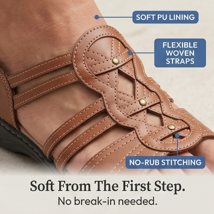 Women's Arch Support Woven Sandals