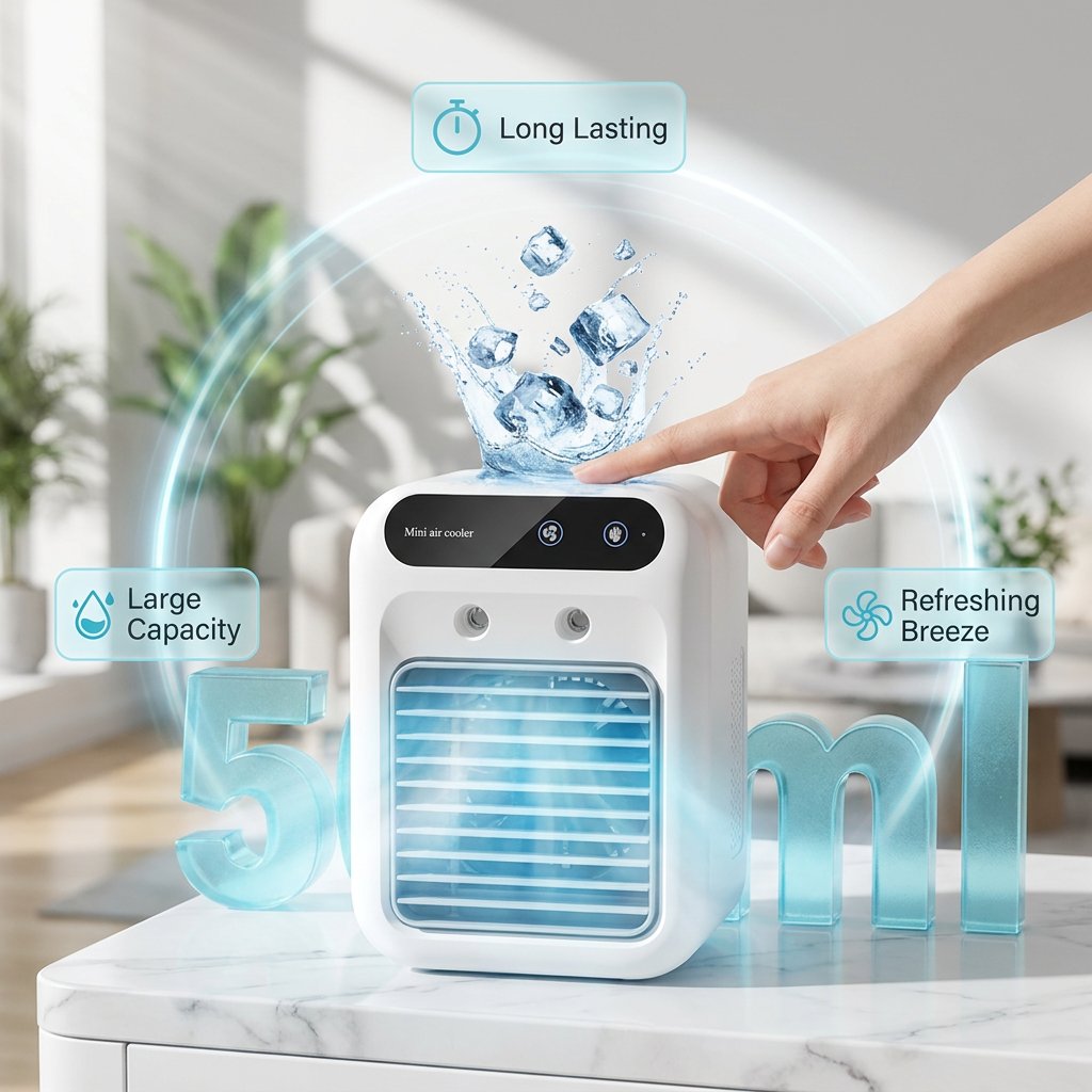 Rechargeable Mini Portable Air Conditioner