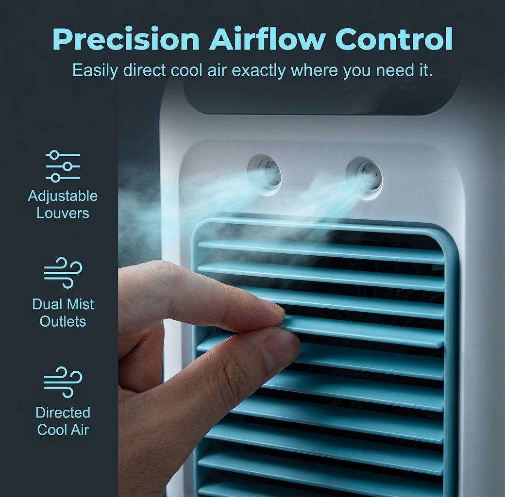 Rechargeable Mini Portable Air Conditioner