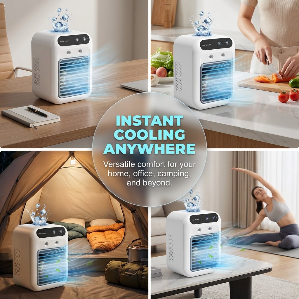 Rechargeable Mini Portable Air Conditioner