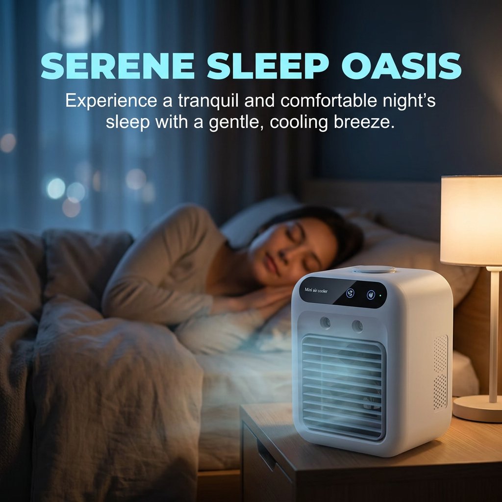 Rechargeable Mini Portable Air Conditioner