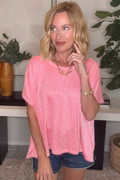 Luxe Escape Short Sleeve Top