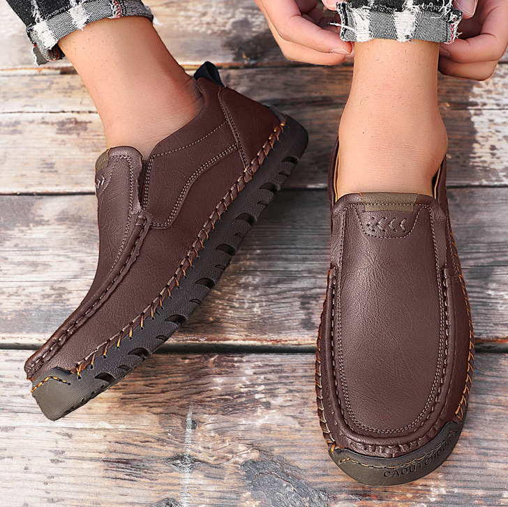 ⏰ 50% off - 2026 Newest Men's Orthopedic Leather Loafers